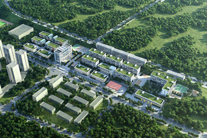 学校全景鸟瞰图（图1）