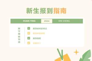 叮！小萌新们事关报到，请查收——贵州智能工程技师学院新生报到指南
